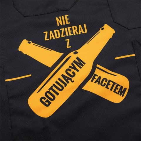 Fartuszek dla gotującego faceta fartuch męski BBQ Fartuszek dla gotującego faceta fartuch męski BBQ