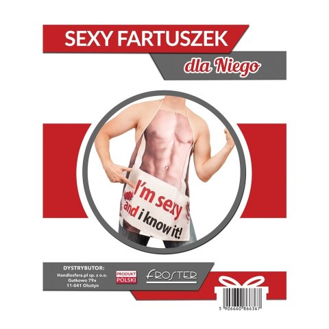 Sexy fartuszek DLA NIEGO fartuch kuchenny męski Sexy fartuszek DLA NIEGO fartuch kuchenny męski