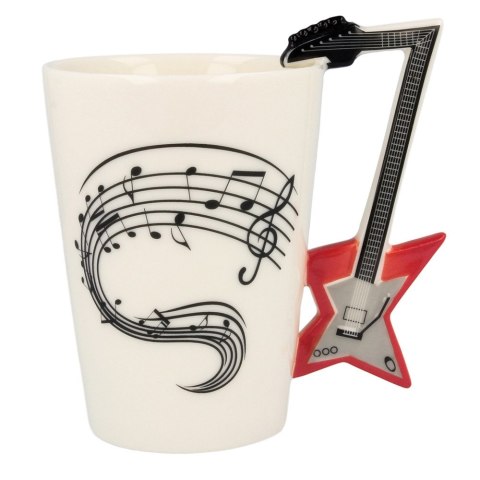 Kubek Muzyka Gitara elektryczna kubeczek w pudełku Kubek Muzyka Gitara elektryczna kubeczek w pudełku