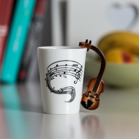 Kubek Muzyka Skrzypce dla nauczyciela muzyki Kubek Muzyka Skrzypce dla nauczyciela muzyki