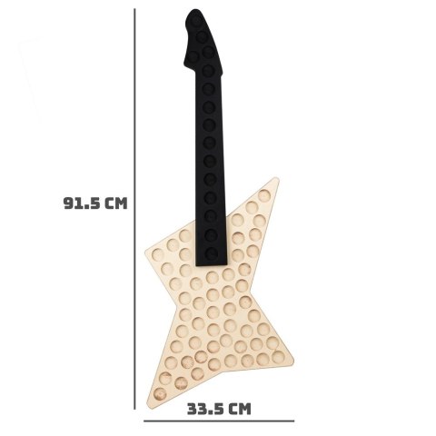 Łapacz Kapsli Gitara tablica na kolekcję kapsli Łapacz Kapsli Gitara tablica na kolekcję kapsli