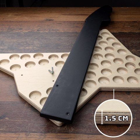 Łapacz Kapsli Gitara tablica na kolekcję kapsli Łapacz Kapsli Gitara tablica na kolekcję kapsli