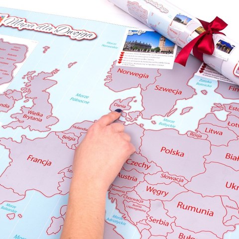 Mapa Zdrapka dla Dwojga Młodej Pary prezent ślubny Mapa Zdrapka dla Dwojga Młodej Pary prezent ślubny