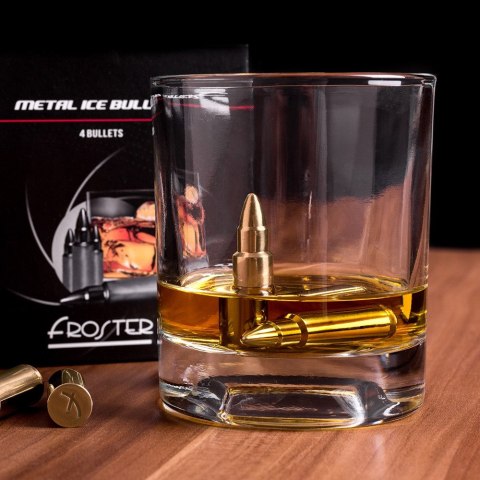 Metalowe Pociski do Drinków - Złote Metalowe Pociski do Drinków - Złote