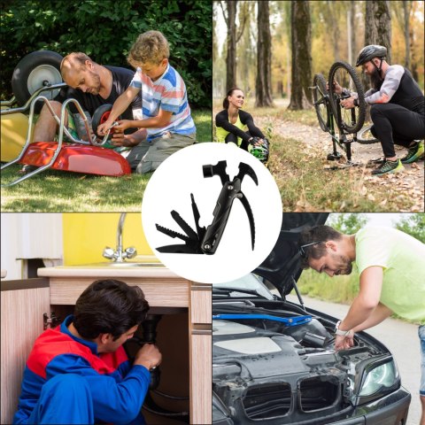Multitool - Narzędzie wielofunkcyjney - młotek obcęgi nóż śrubokręty i inne Multitool - Narzędzie wielofunkcyjney - młotek obcęgi nóż śrubokręty i inne