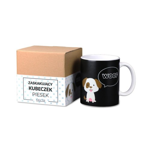 Zaskakujący kubek z psem magiczny z wiadomością Zaskakujący kubek z psem magiczny z wiadomością