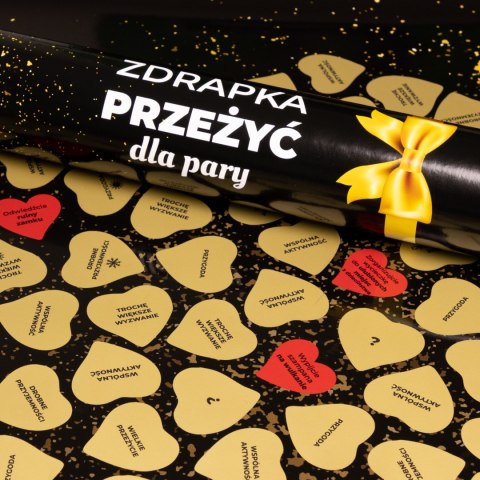 Zdrapka Przeżyć dla Pary Zakochanych rocznica ślub Zdrapka Przeżyć dla Pary Zakochanych rocznica ślub