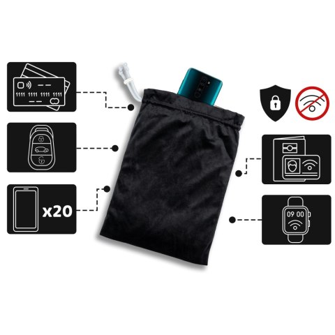 Signal Killer Worek blokujący sygnał GSM GPS RFID Signal Killer Worek blokujący sygnał GSM GPS RFID