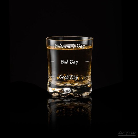 Szklanka do whisky Valentine's Day kawalerski Szklanka do whisky Valentine's Day kawalerski