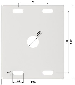 BLACHA MONTAŻOWA BM-130X160/ECO