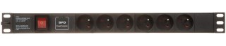 LISTWA ZASILAJĄCA PD-6/R-SPD-1L