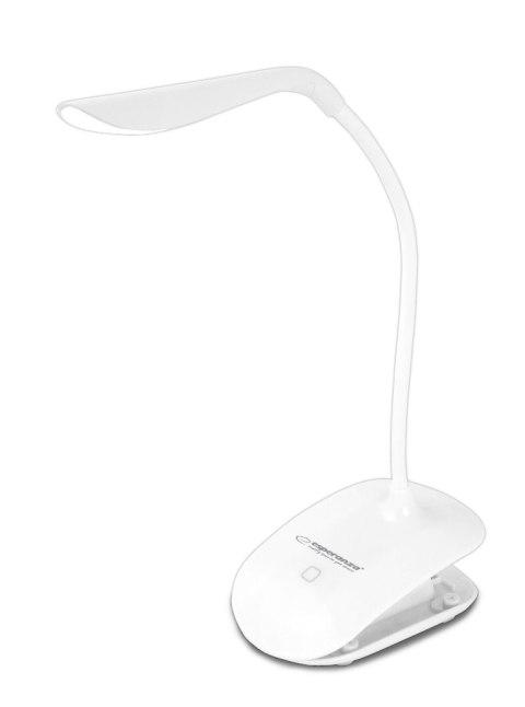 ELD104W Esperanza lampka biurkowa led deneb biała ELD104W Esperanza lampka biurkowa led deneb biała