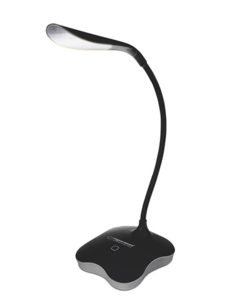 ELD105K Esperanza lampka biurkowa led mimosa czarna ELD105K Esperanza lampka biurkowa led mimosa czarna