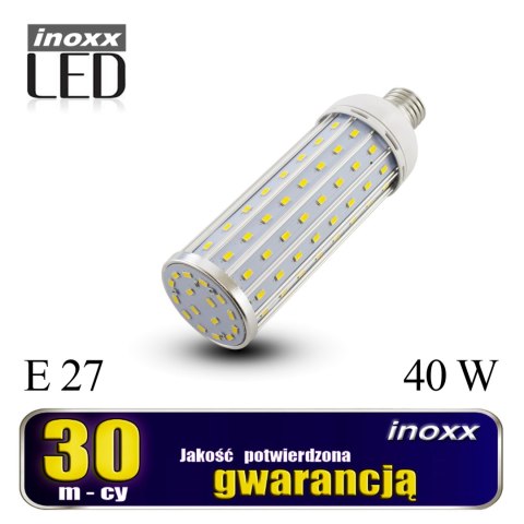 Żarówka e27 led corn 40w metalowa 6000k zimna Żarówka e27 led corn 40w metalowa 6000k zimna