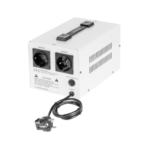 Automatyczny stabilizator napięcia KEMOT MSER-500 (500 VA, serwomotor) Automatyczny stabilizator napięcia KEMOT MSER-500 (500 VA, serwomotor)