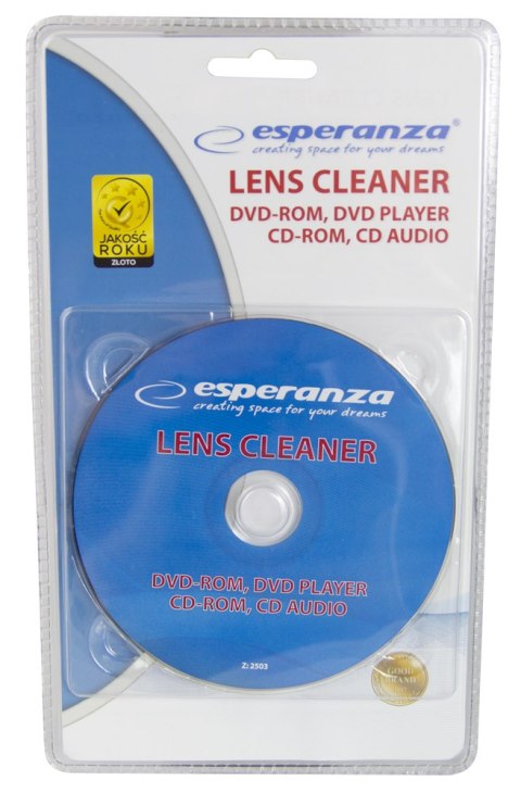 ES123 Esperanza płytka czyszcząca do cd/dvd ES123 Esperanza płytka czyszcząca do cd/dvd