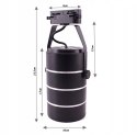 Lampa sklepowa led reflektor szynowy jednofazowy czarny 30w 2550 lm światło ciepłe 3000k