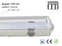 Oprawa hermetyczna przemysłowa ip65 led 2x120cm t8 g13 jednostronnie zasilana