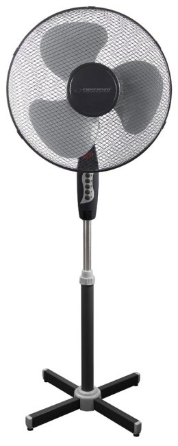 EHF001KE Esperanza wentylator 16'' stojący hurricane czarno-szary