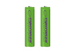 EZA101G Esperanza akumulatorki ni-mh aaa 1000mah 2szt. zielone