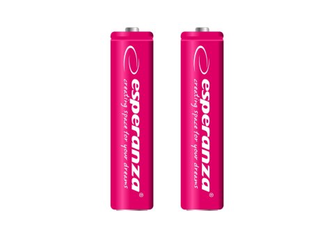 EZA101R Esperanza akumulatorki ni-mh aaa 1000mah 2szt. czerwone EZA101R Esperanza akumulatorki ni-mh aaa 1000mah 2szt. czerwone