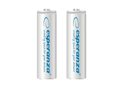 EZA103W Esperanza akumulatorki ni-mh aa 2000mah 2szt. białe EZA103W Esperanza akumulatorki ni-mh aa 2000mah 2szt. białe