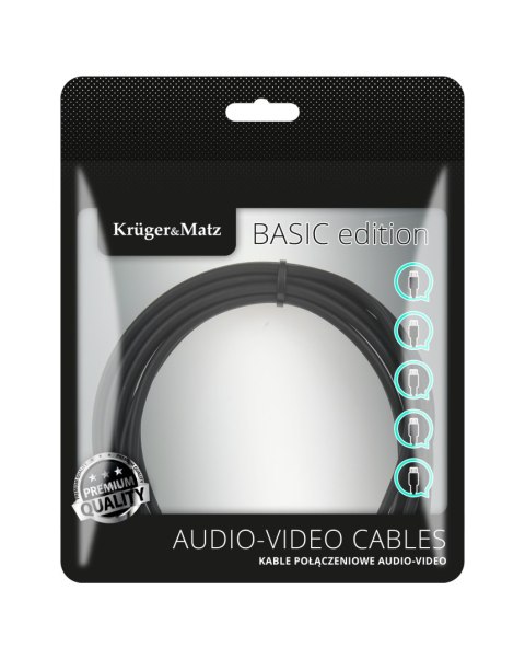 Kabel HDMI-HDMI 3m Kruger&Matz Basic Kabel HDMI-HDMI 3m Kruger&Matz Basic