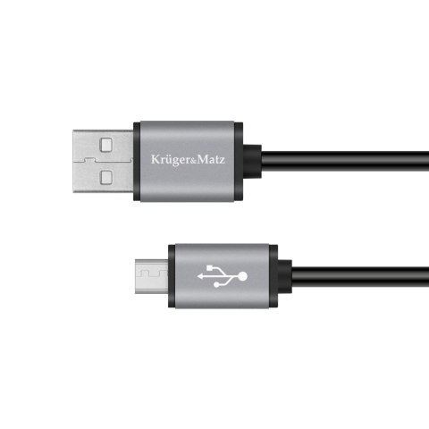 Kabel USB - micro USB 1.8m Kruger&Matz Basic Kabel USB - micro USB 1.8m Kruger&Matz Basic