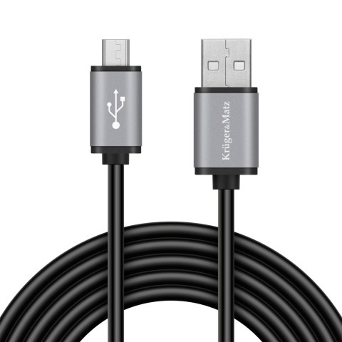 Kabel USB - micro USB 1.8m Kruger&Matz Basic Kabel USB - micro USB 1.8m Kruger&Matz Basic