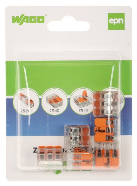 KOSTKA ELEKTRYCZNA WAGO-221-413*P6 KOSTKA ELEKTRYCZNA WAGO-221-413*P6