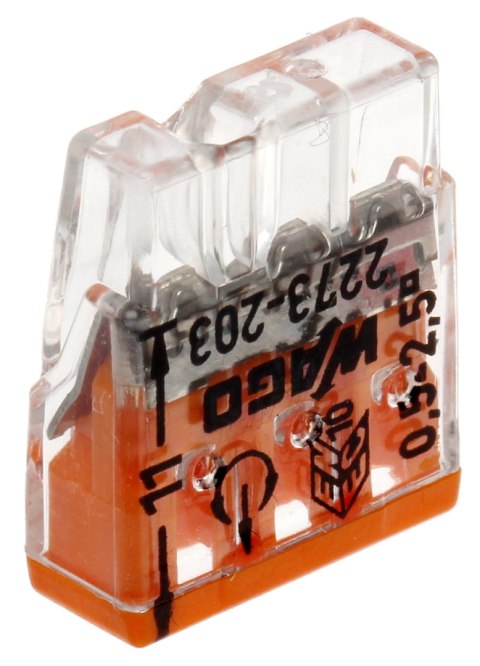 KOSTKA ELEKTRYCZNA WAGO-2273-203*P12 KOSTKA ELEKTRYCZNA WAGO-2273-203*P12
