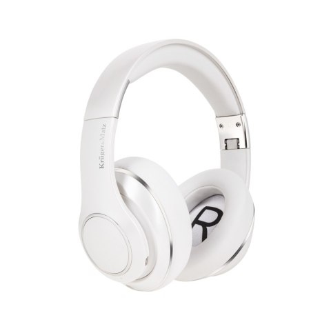 Bezprzewodowe słuchawki nauszne Kruger&Matz model Street 3 Wireless, kolor biały Bezprzewodowe słuchawki nauszne Kruger&Matz model Street 3 Wireless, kolor biały