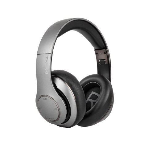 Bezprzewodowe słuchawki nauszne Kruger&Matz model Street 3 Wireless, kolor grafitowy Bezprzewodowe słuchawki nauszne Kruger&Matz model Street 3 Wireless, kolor grafitowy