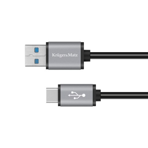 Kabel USB wtyk 3.0V - wtyk typu C 5 Gbps 1m Kruger&Matz Basic Kabel USB wtyk 3.0V - wtyk typu C 5 Gbps 1m Kruger&Matz Basic