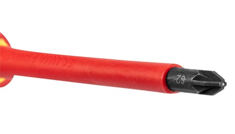 Wkrętak krzyżowy 1000V, PZ2 x 100 mm, S2 Wkrętak krzyżowy 1000V, PZ2 x 100 mm, S2