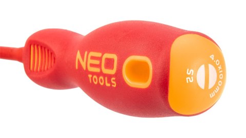 Wkrętak płaski 1000V, 4.0 x 100 mm, S2 Wkrętak płaski 1000V, 4.0 x 100 mm, S2