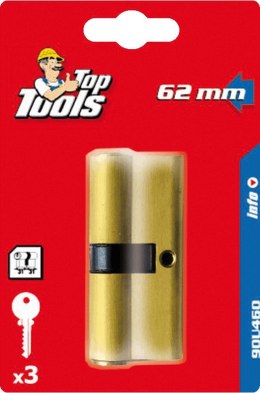 Wkładka profilowa do zamka 62 mm (31/31), 3 klucze