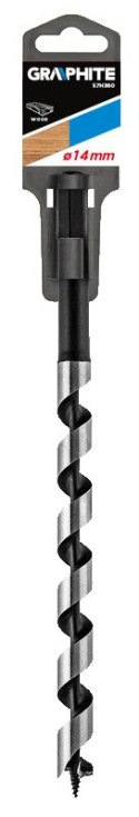 Wiertło do drewna spiralne, 14 x 250 mm