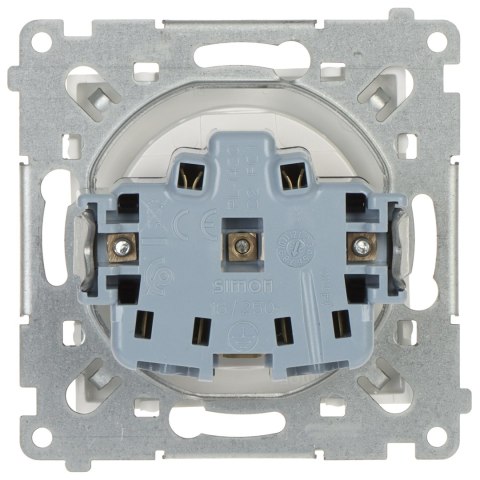 GNIAZDO POJEDYNCZE DGZ1Z.01/11-SIMON54 250 V 16 A GNIAZDO POJEDYNCZE DGZ1Z.01/11-SIMON54 250 V 16 A