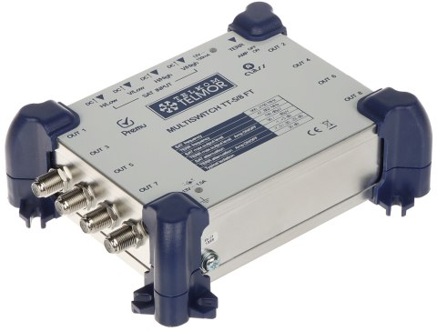 MULTISWITCH TT-5/8-FT-PREMU 5 WEJŚĆ / 8 WYJŚĆ TELMOR MULTISWITCH TT-5/8-FT-PREMU 5 WEJŚĆ / 8 WYJŚĆ TELMOR