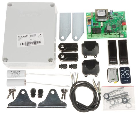 NAPĘD DO BRAMY SKRZYDŁOWEJ GENIUS-MISTRAL-400LS/KIT - ZESTAW DO BRAMY DWUSKRZYDŁOWEJ FAAC NAPĘD DO BRAMY SKRZYDŁOWEJ GENIUS-MISTRAL-400LS/KIT - ZESTAW DO BRAMY DWUSKRZYDŁOWEJ FAAC