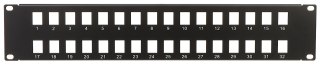 PATCH PANEL KEYSTONE PP-32/FX/2U