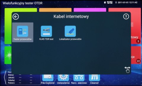 REFLEKTOMETR OPTYCZNY (OTDR) Z TESTEREM CCTV CS-R3-50H REFLEKTOMETR OPTYCZNY (OTDR) Z TESTEREM CCTV CS-R3-50H