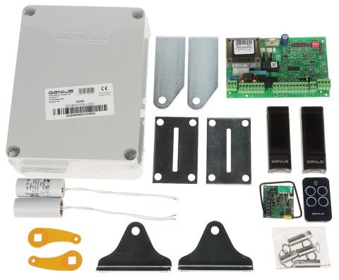 NAPĘD DO BRAMY SKRZYDŁOWEJ GENIUS-GBAT-300/KIT - ZESTAW DO BRAMY DWUSKRZYDŁOWEJ FAAC NAPĘD DO BRAMY SKRZYDŁOWEJ GENIUS-GBAT-300/KIT - ZESTAW DO BRAMY DWUSKRZYDŁOWEJ FAAC