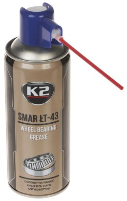 SMAR DO ŁOŻYSK ŁT-43 K2-LT-43/400 SPRAY 400 ml K2