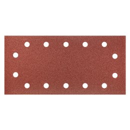 Papier ścierny na rzep 115 x 230 mm, K100, 5 szt., z otworami