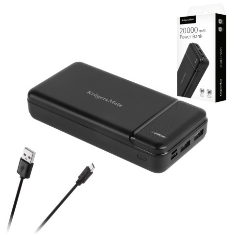 PowerBank Kruger&Matz 20000 mAh Li-pol PowerBank Kruger&Matz 20000 mAh Li-pol