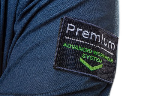 Bluza robocza PREMIUM, 62% bawełna, 35% poliester, 3% elastan, rozmiar L Bluza robocza PREMIUM, 62% bawełna, 35% poliester, 3% elastan, rozmiar L