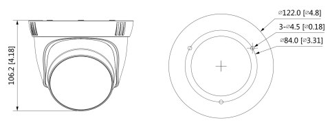 KAMERA AHD, HD-CVI, HD-TVI, PAL HAC-T3A21-Z-2712 - 1080p 2.7 ... 12 mm - MOTOZOOM DAHUA