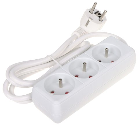 LISTWA ZASILAJĄCA PR-1.5M-3G/W (3 GNIAZDA) 1.3 m LISTWA ZASILAJĄCA PR-1.5M-3G/W (3 GNIAZDA) 1.3 m